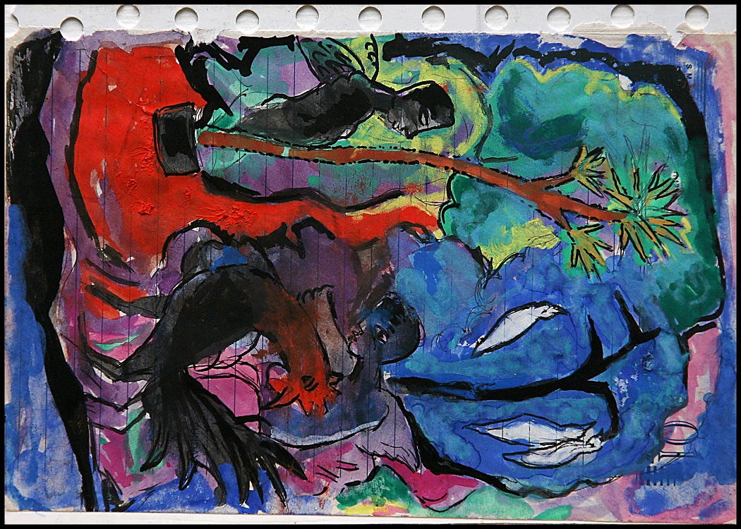 Dt291 Water Color On Paper  X  INC   Available.Jpg